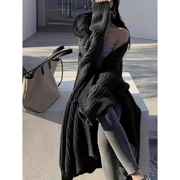 KnitOver Loose Sleeve Women's Cardigan - LauBelle