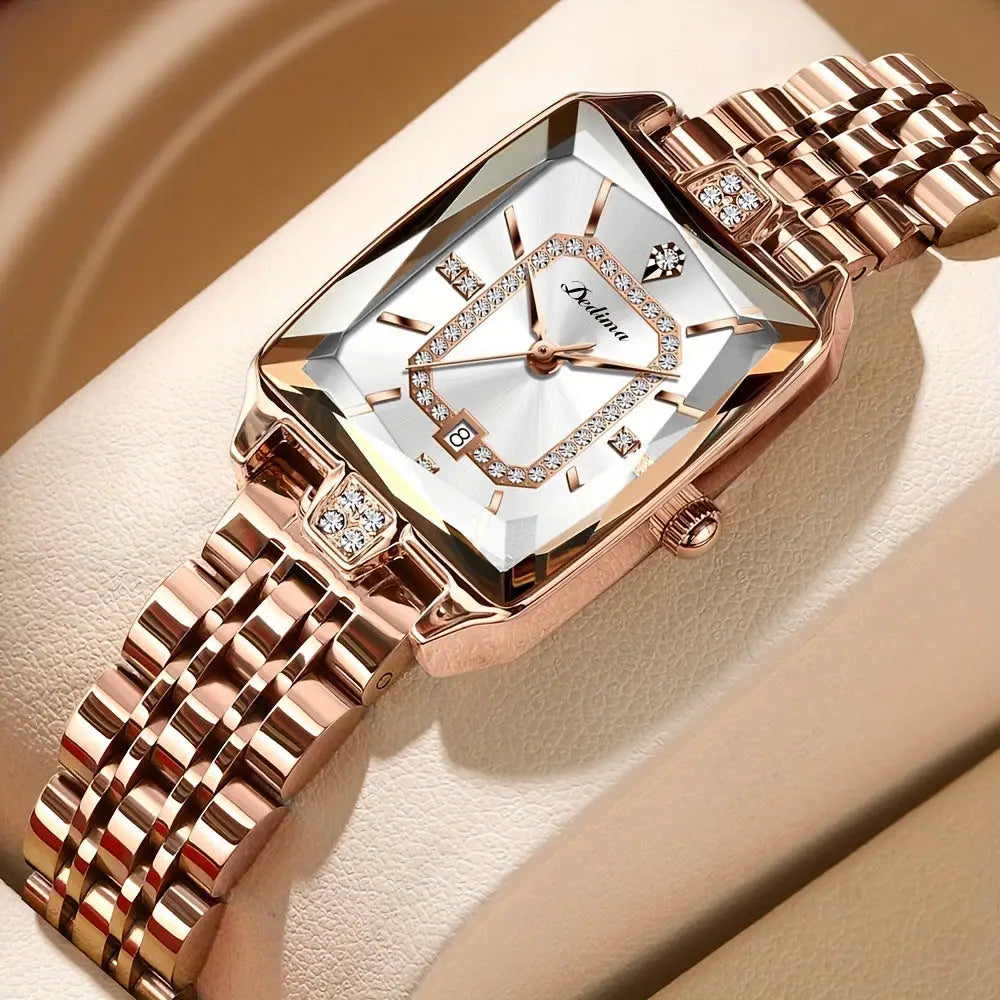 AquaChic Women’s Luxe All-Occasion Watch - White
