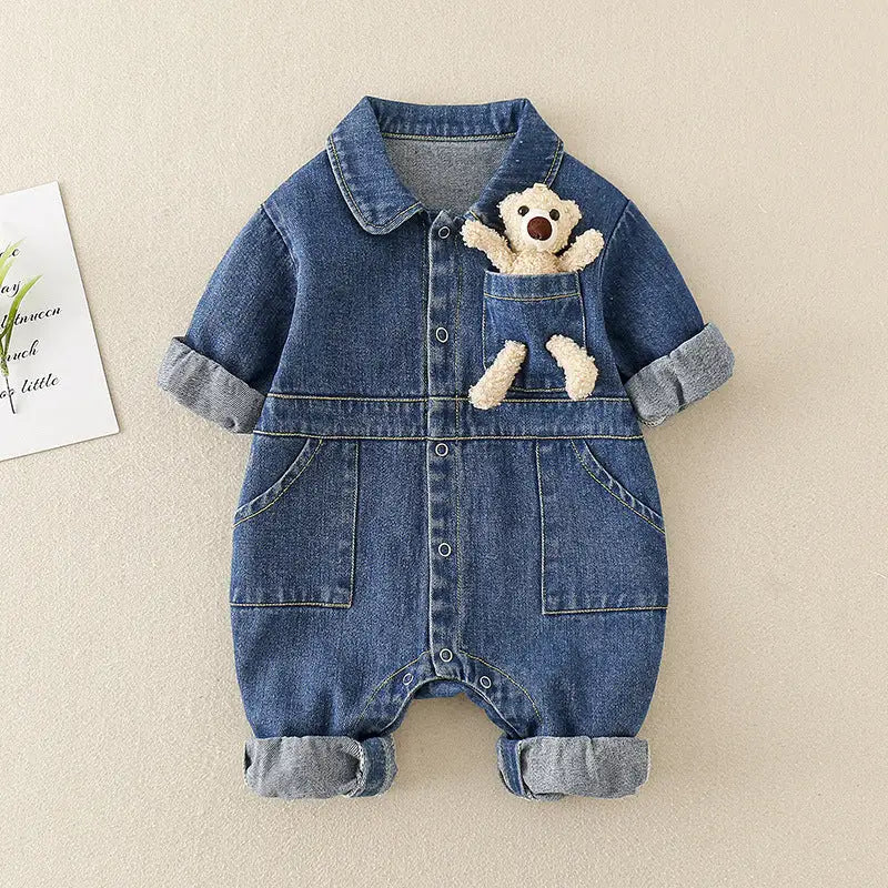 Autumn Denim Jumpsuit