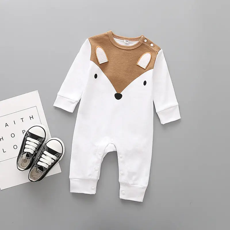 Baby Blast Onesies: Adorable & Bold Fashion - Brown / 90