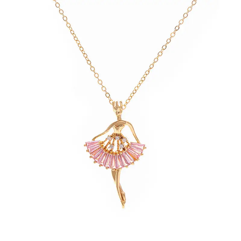 Ballet Charm Necklace