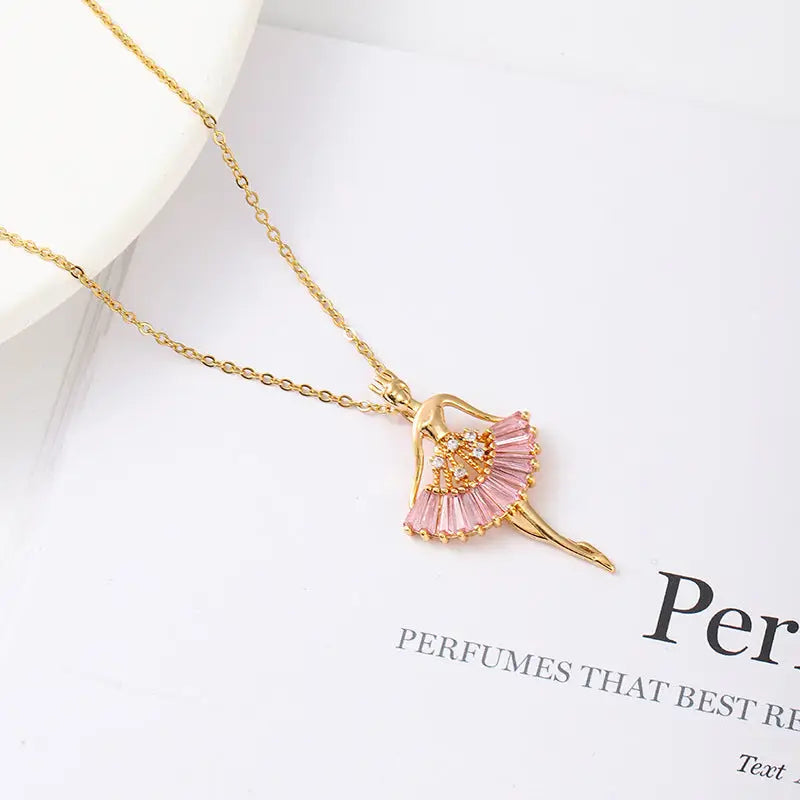 Ballet Charm Necklace