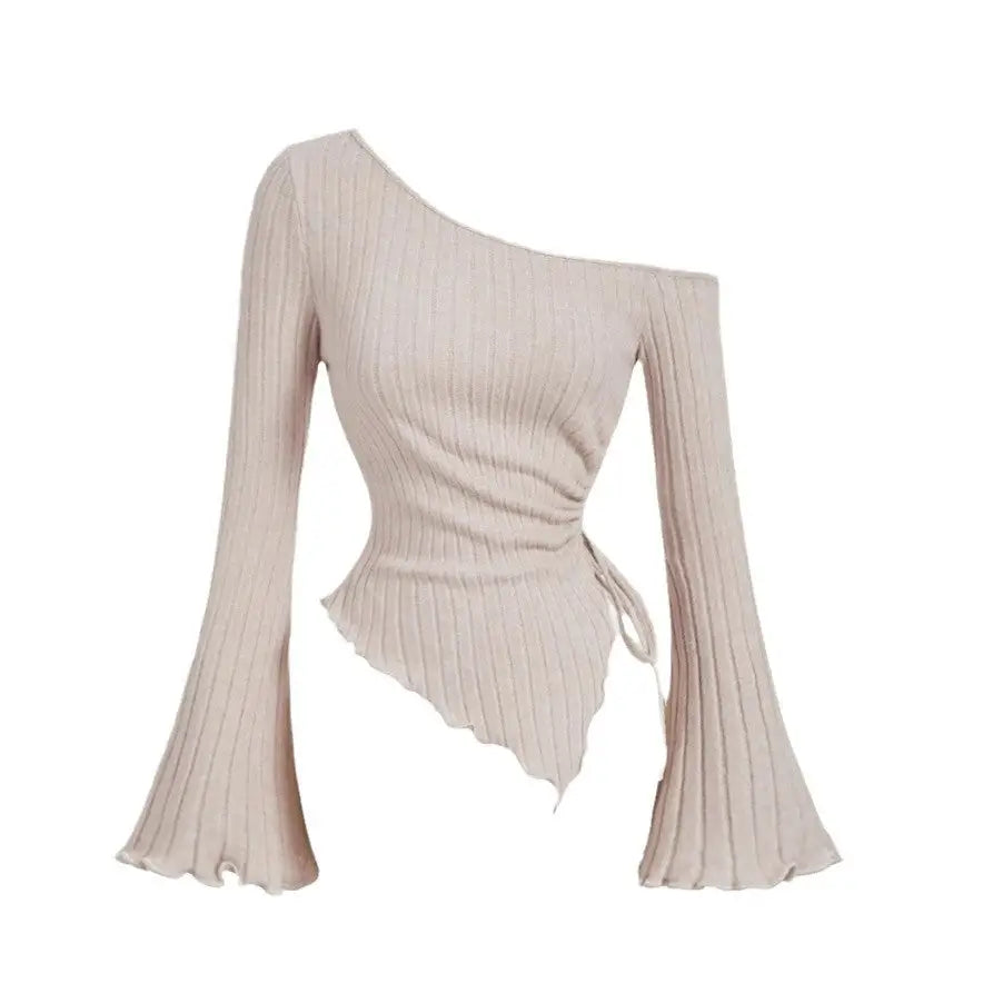 BareBell Sleeve Sweater - Apricot / S