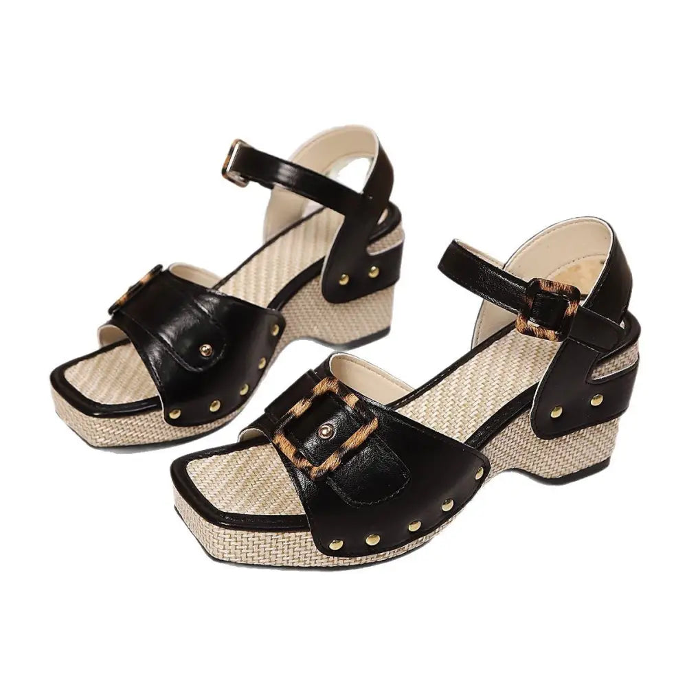 Beach Babe Buckle Sandals