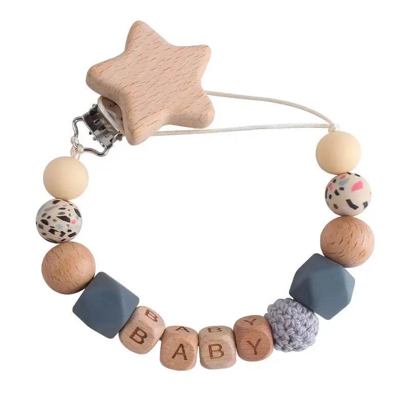 Beech Bee Paci Clip - Light Yellow