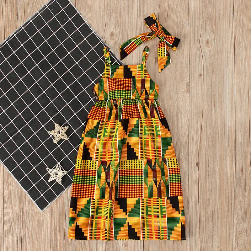 Boho Chic Strapless Skirt Dress - Orange / 90