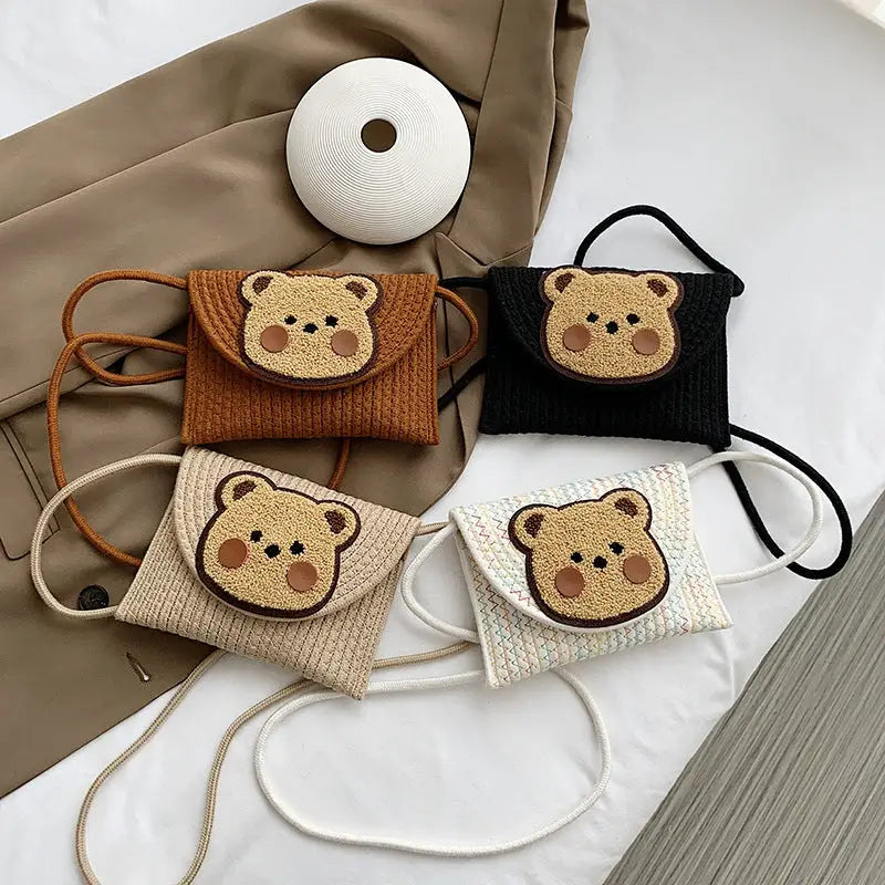 BohoBear Woven Envelope Shoulder Bag