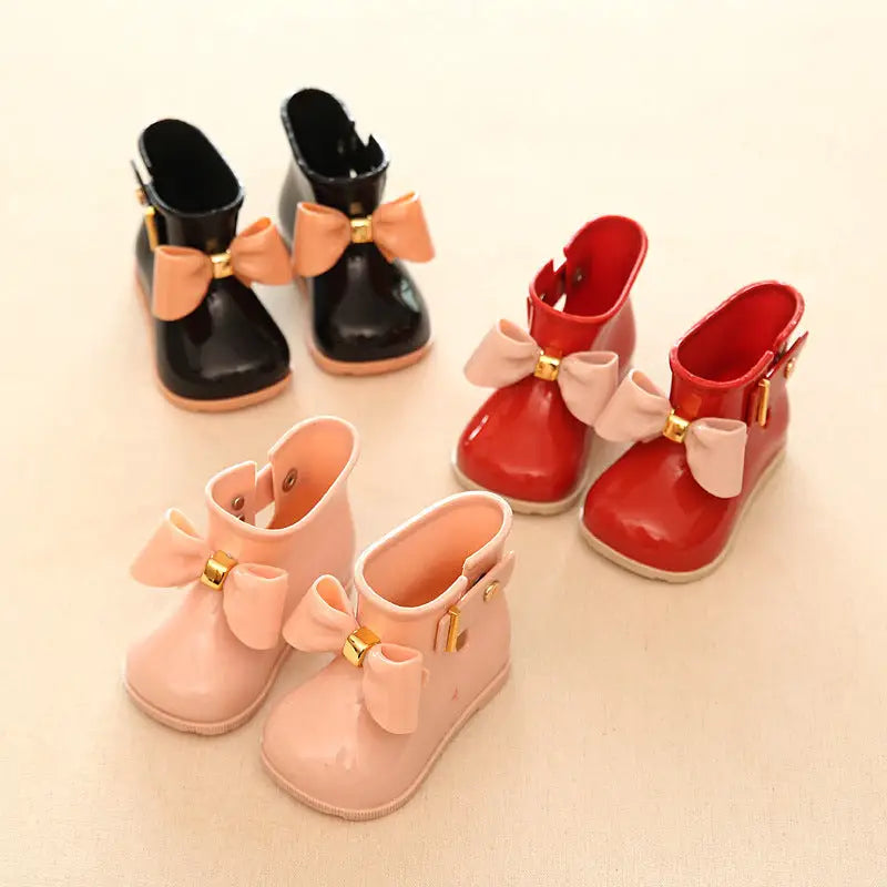 Bowknot Kids Boots