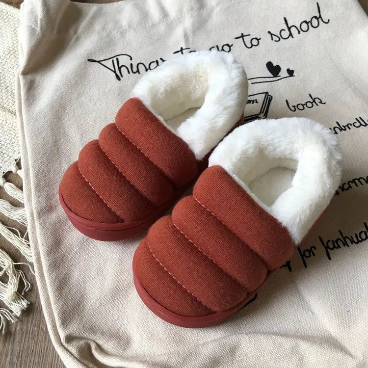 Candy Cozy Kids Slippers - Caramel / 14to15