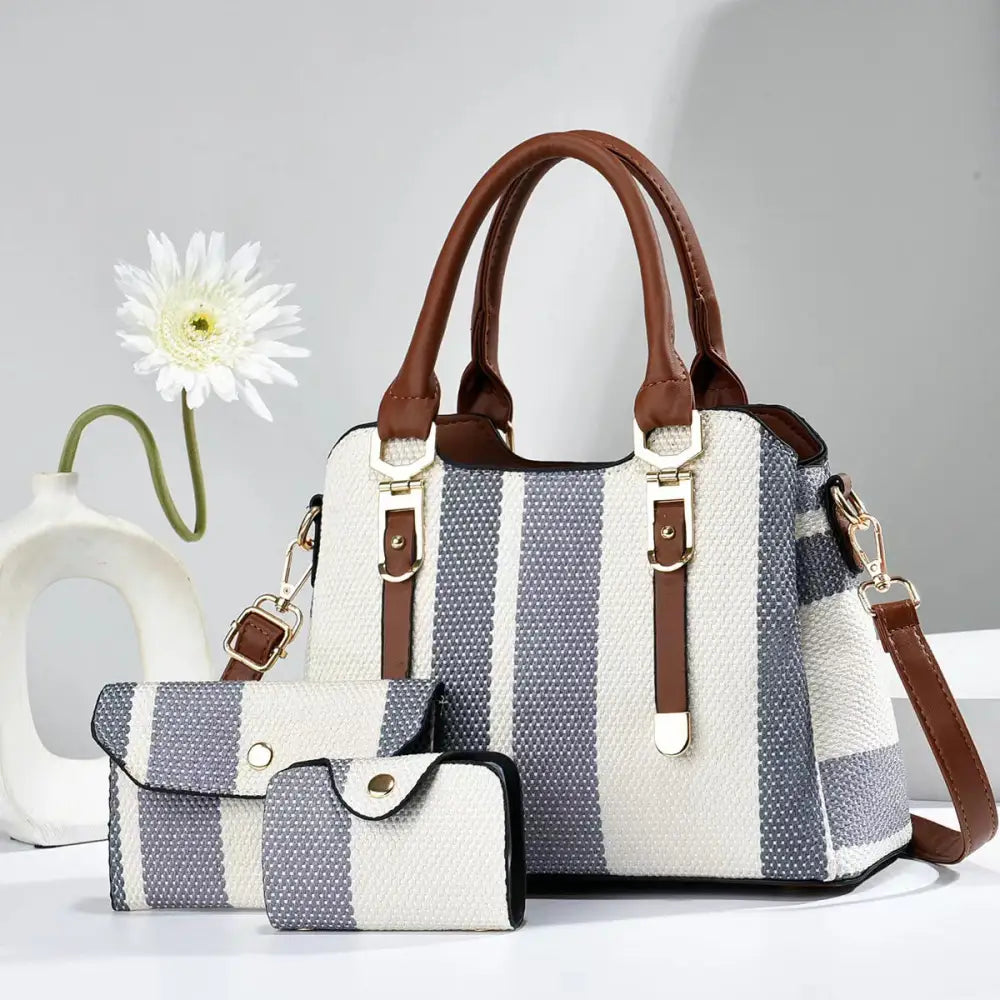 Canvas Mommy & Me Crossbody - 02 Style / 27x12x20