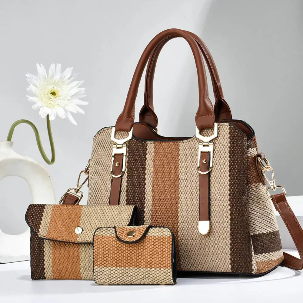 Canvas Mommy & Me Crossbody - 03 Style / 27x12x20