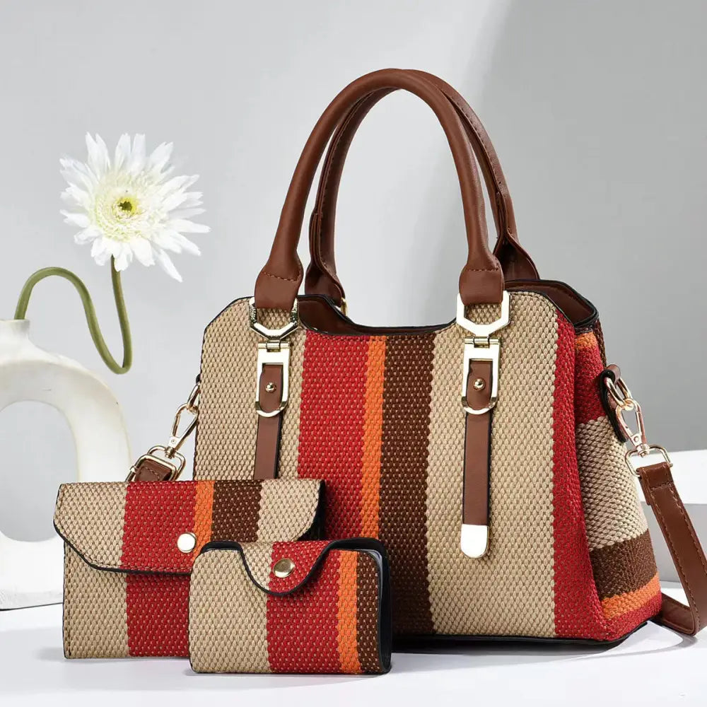Canvas Mommy & Me Crossbody - 04 Style / 27x12x20