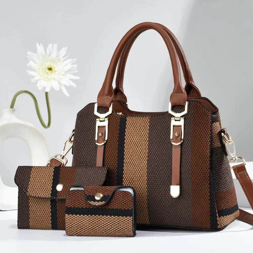 Canvas Mommy & Me Crossbody - 05 Style / 27x12x20
