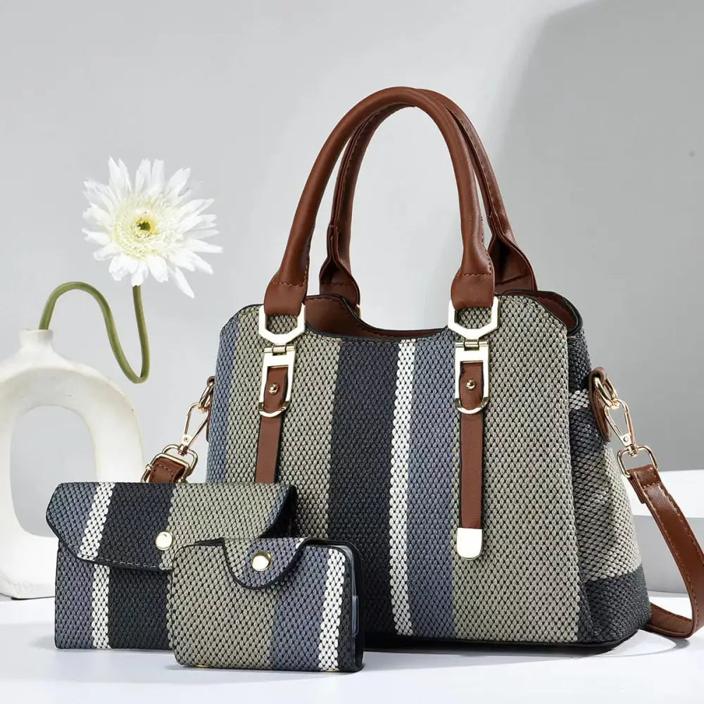 Canvas Mommy & Me Crossbody - 06 Style / 27x12x20