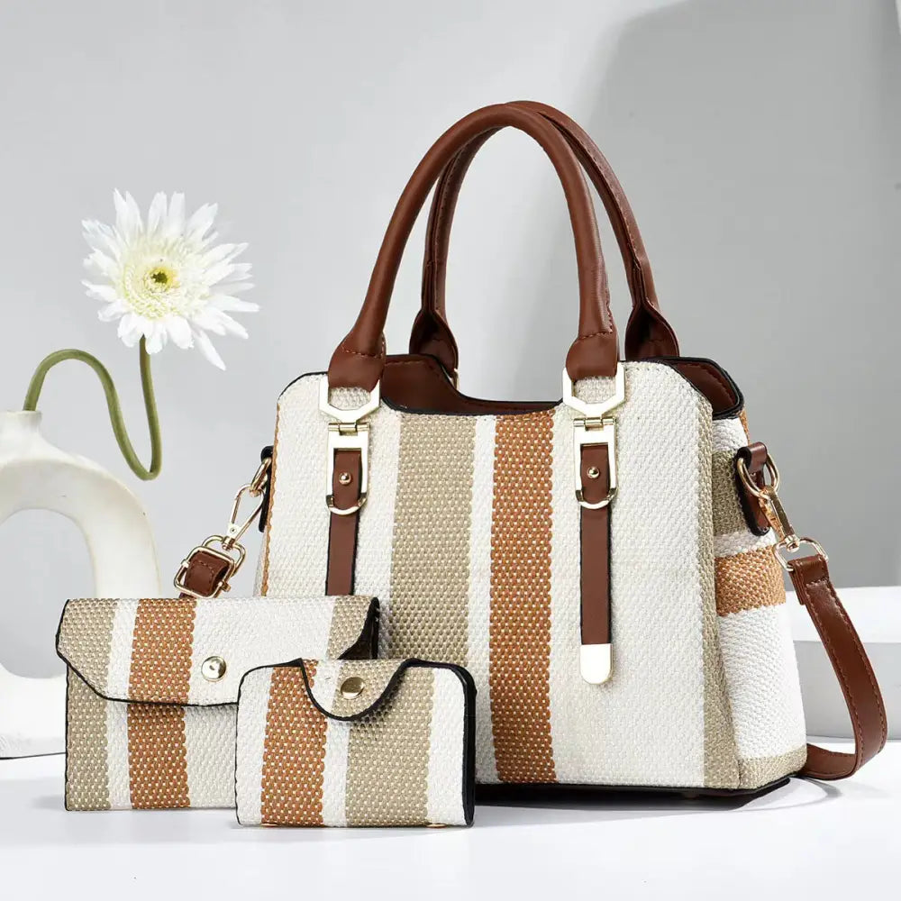Canvas Mommy & Me Crossbody - 07 Style / 27x12x20