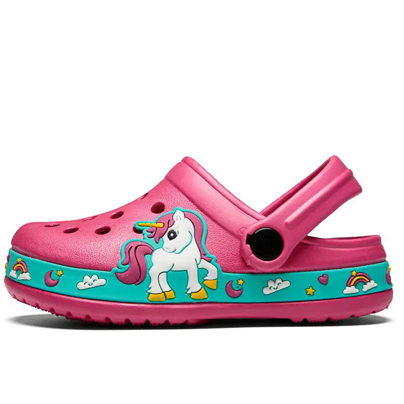 Cartoon Beach Sliders - Pink / 25