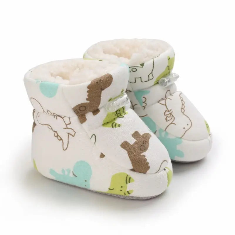 Cartoon Cozy Toddler Shoes - The dinosaur / 11cm
