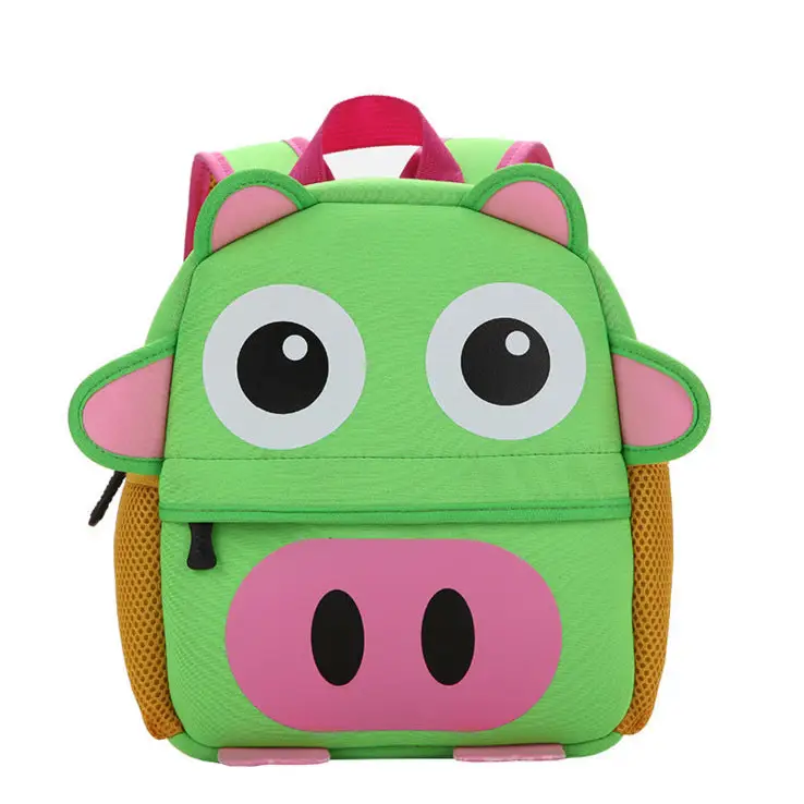 Cartoon Diver School Bag - C