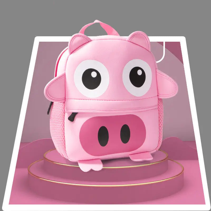 Cartoon Diver School Bag - L
