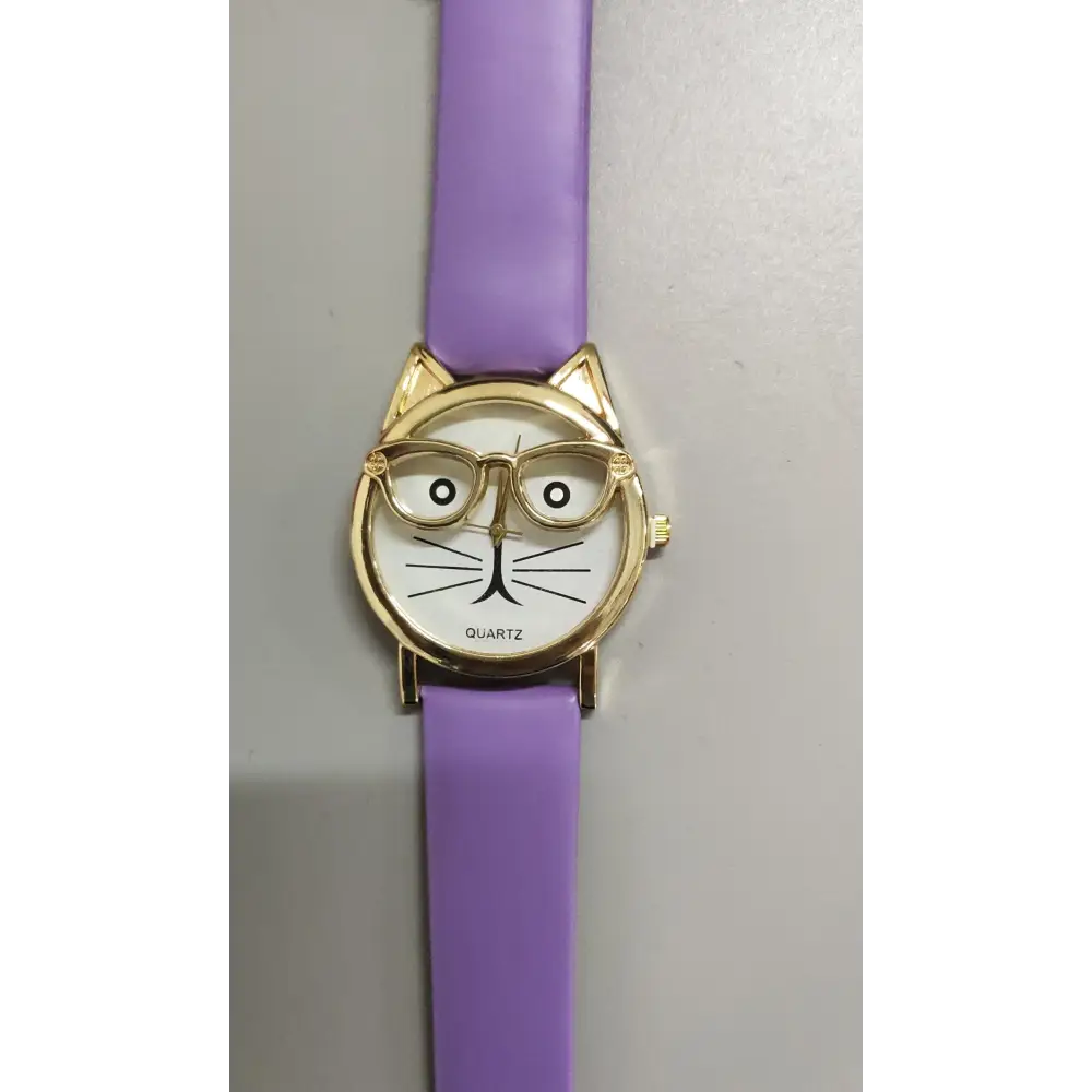 Cartoon Kid Watch - Purple
