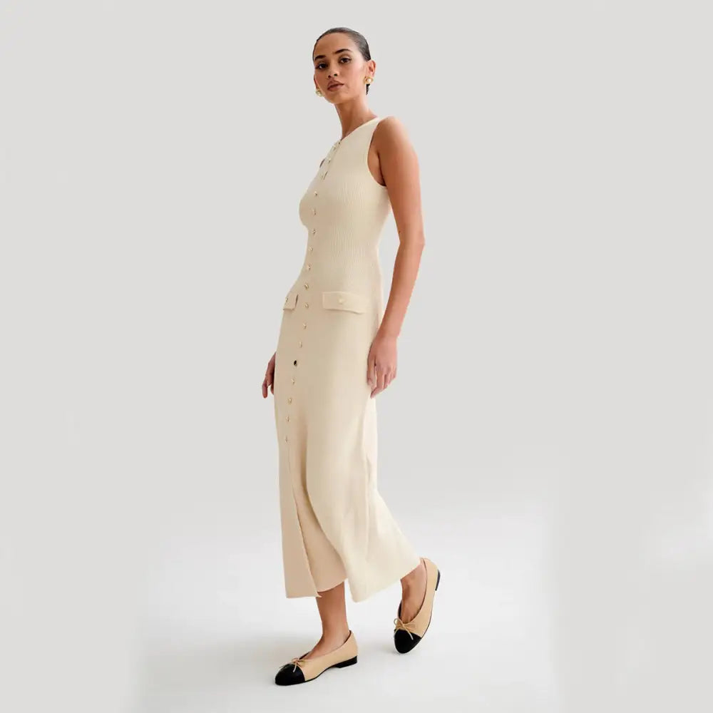 Chic Knit Dress - 4