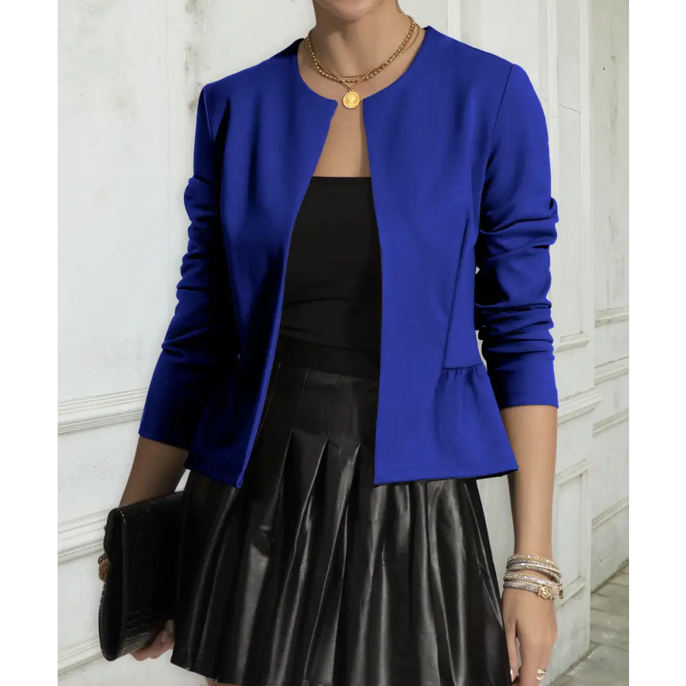 Chic Petite Suit: Autumn Winter Elegance - QR166419145 / S