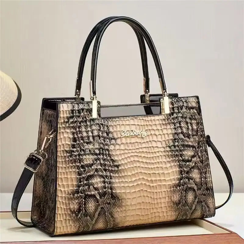 Chic Sling: Trendy Women’s One-Shoulder Messenger Bag - Khaki