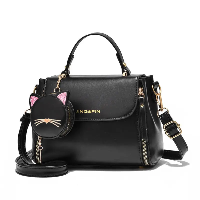 ChicCarry: Large-Capacity One-Shoulder Messenger Bag - Black / large