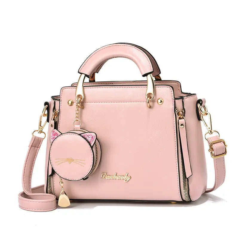 ChicCarry: Large-Capacity One-Shoulder Messenger Bag - Pink / large