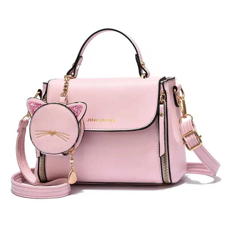 ChicCarry: Large-Capacity One-Shoulder Messenger Bag - Pink / Small