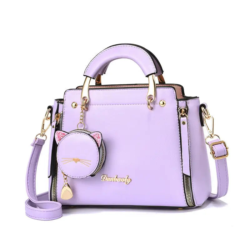 ChicCarry: Large-Capacity One-Shoulder Messenger Bag - Purple / large