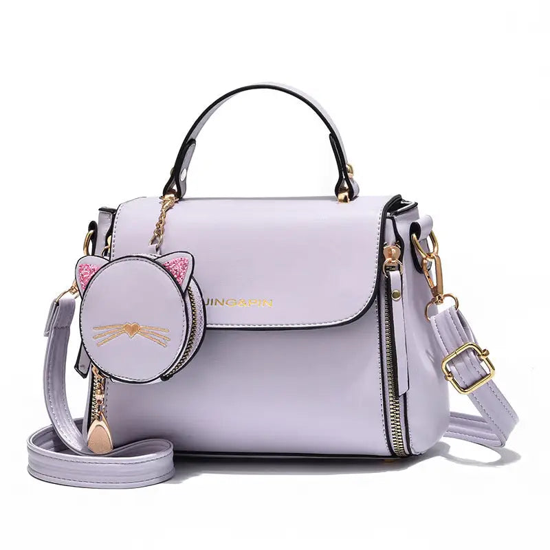 ChicCarry: Large-Capacity One-Shoulder Messenger Bag - Purple / Small
