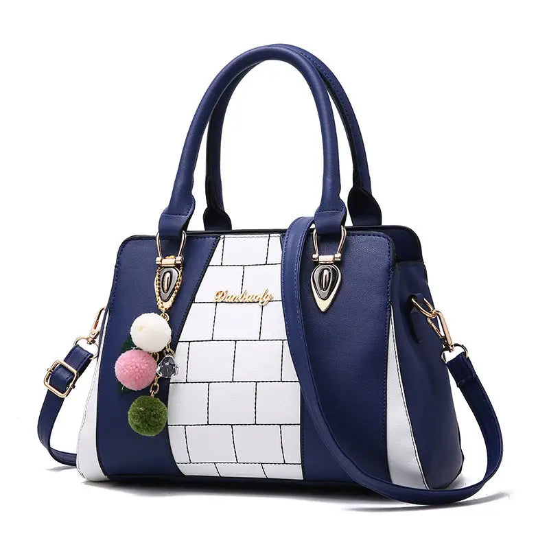 ChicCarry: Women’s Shoulder Handbag - Blue - 4