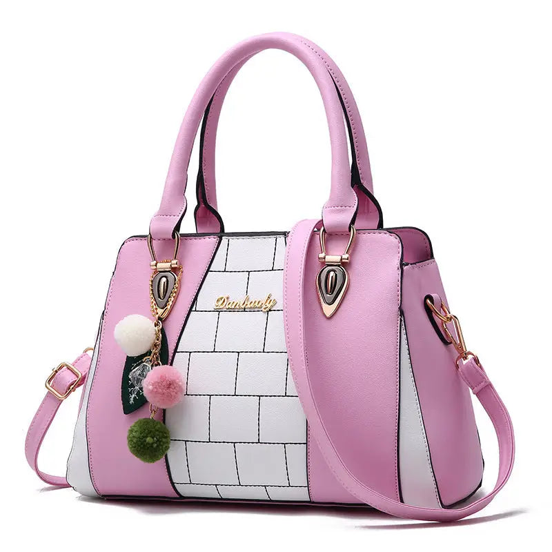 ChicCarry: Women’s Shoulder Handbag - Pink - 4