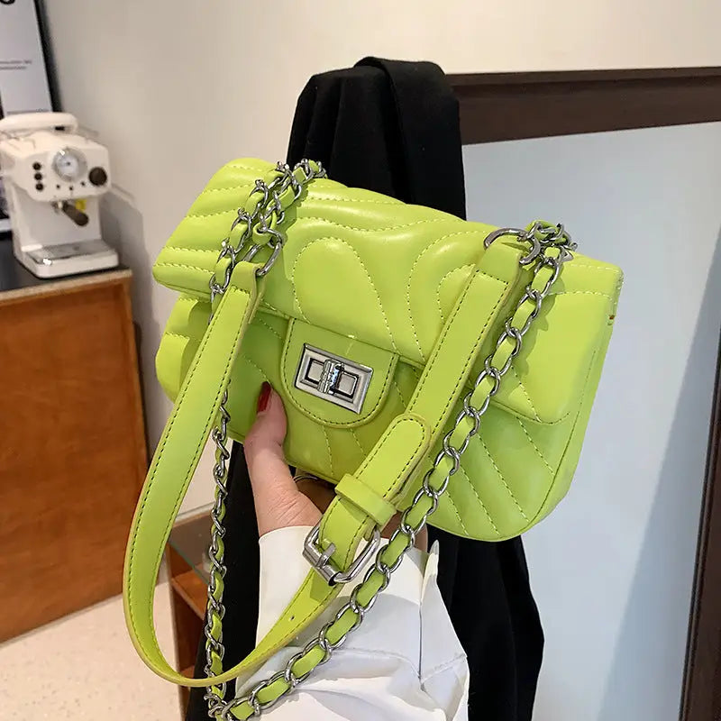 ChicChain Crossbody Square Bag