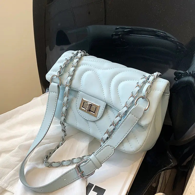 ChicChain Crossbody Square Bag