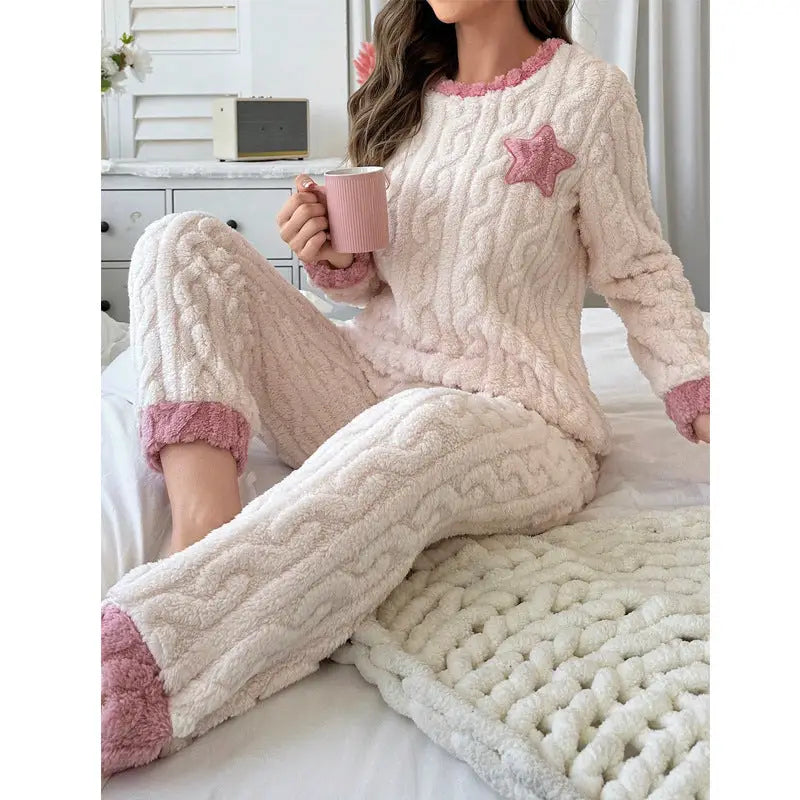 ChicDreams Color Harmony Pajama Set - Beige / S