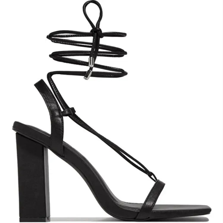 ChicFlex Heels: Ultimate Style & Comfort - Black / 36