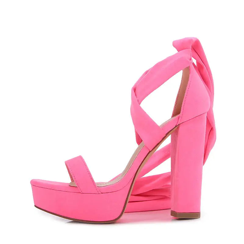 ChicStride: Women’s Peep-toe Platform Heels