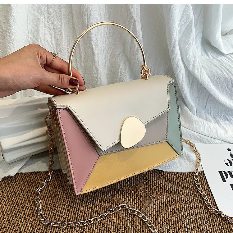 ChromaBlend Leather Crossbody - White