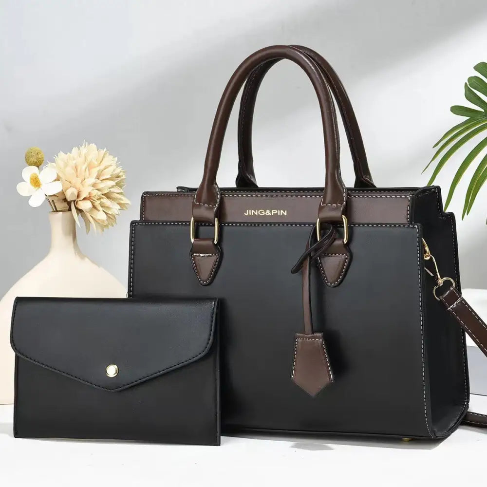 ChromaMax Minimalist Tote - Black