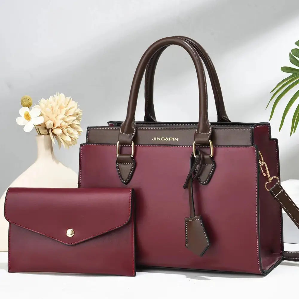ChromaMax Minimalist Tote - Red