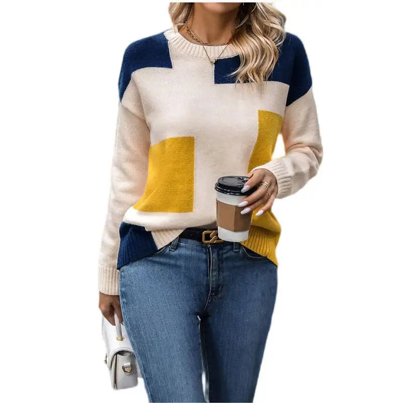 ColorBlend Loose Knit Sweater