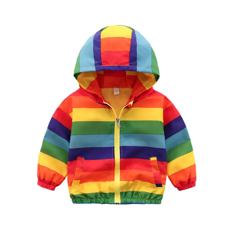 ColorSplash Kids’ Hooded Jacket