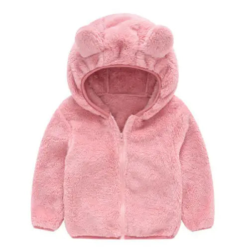 Cozy Chic Faux Fur Jacket - PinkB / 100cm