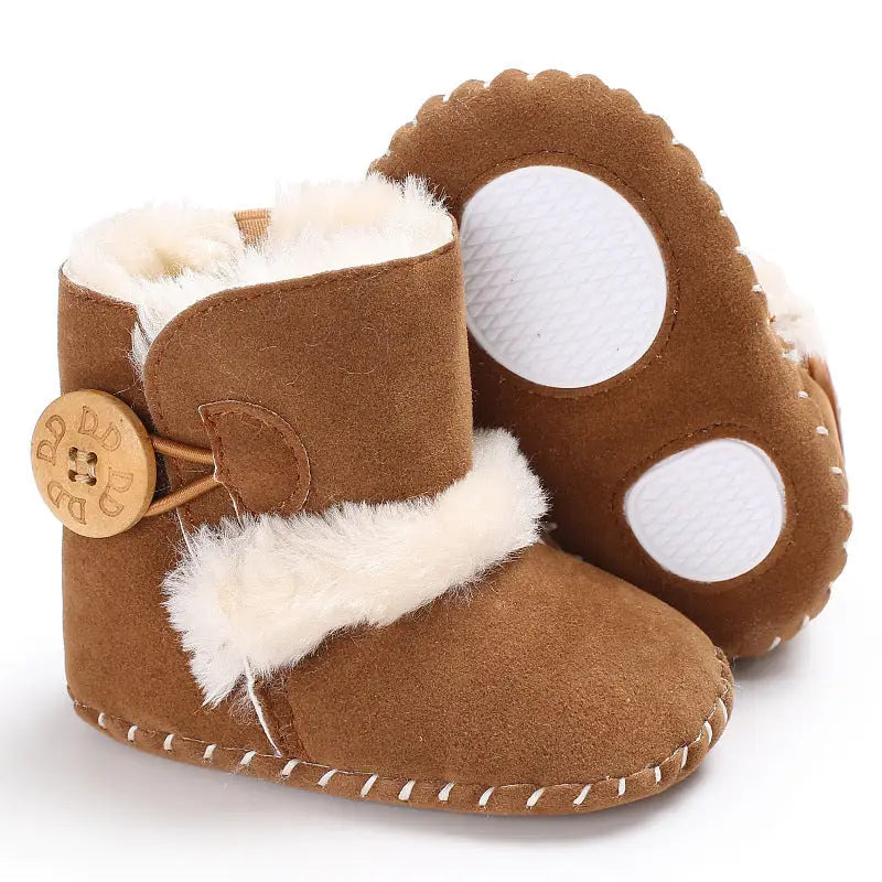Cozy Grip Cotton Baby Shoes