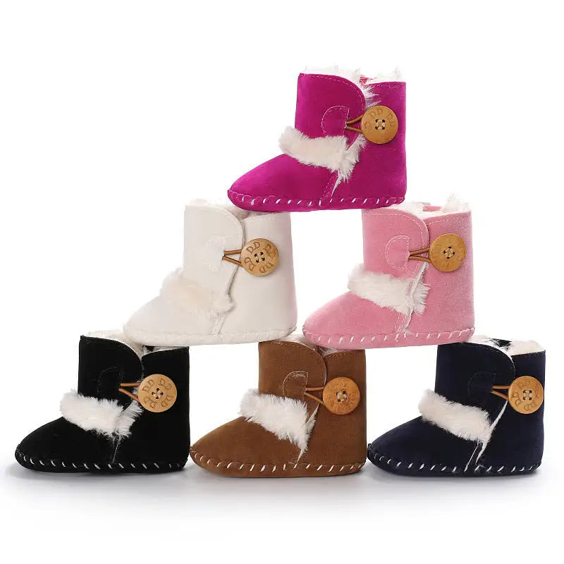Cozy Grip Cotton Baby Shoes