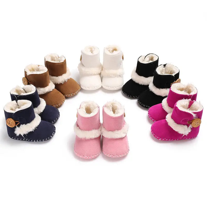 Cozy Grip Cotton Baby Shoes