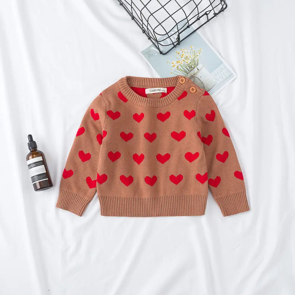 Cozy Knit Kids Sweater - B2 / 120cm