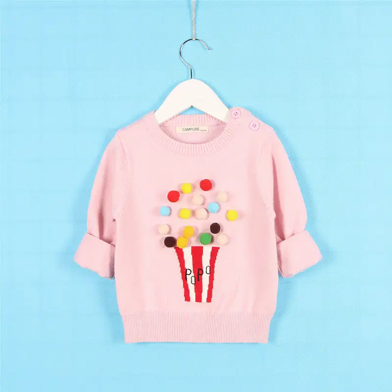 Cozy Knit Kids Sweater - D2 / 90cm